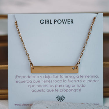 Collar Personalizado London Gold - Atesorame
