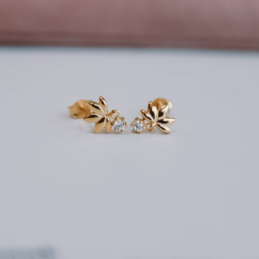 Aros Flor de Loto Circon - Atesorame