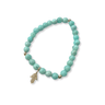 Pulsera Piedras Naturales Amazonita - Atesorame