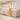 Argolla Cross Lisa Gold Unidad - Atesorame