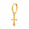 Argolla Cross Lisa Gold Unidad - Atesorame
