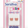 AROS SENSITIVE KIDS - MARIPOSA ROSA 8MM - Atesorame