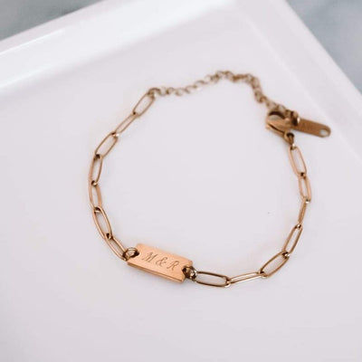 Pulsera personalizada Eslabones Gold