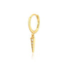 Argolla Spike Gold Unidad - Atesorame