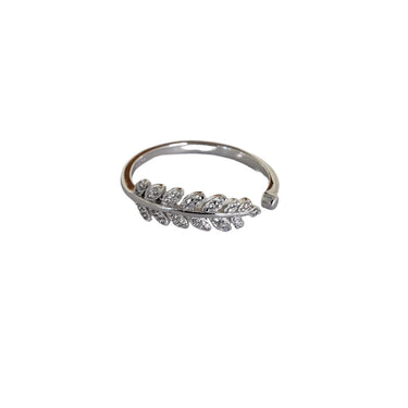 Freedom Crystal Silver Ring