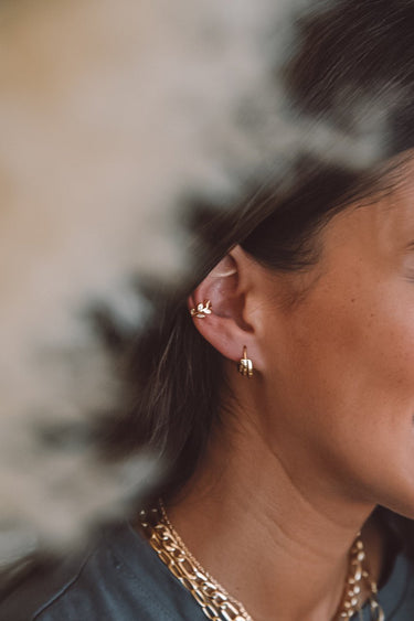 Earcuff Freedom Gold - Atesorame