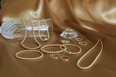 Pulsera Ball 3mm oro 14K - Atesorame