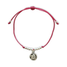 Pulsera Angel De La Guarda Hilo Fucsia Petite - Atesorame