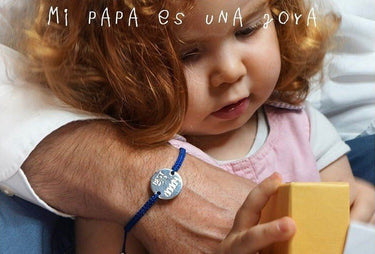 Pulsera Personalizada Tejida Azul - Atesorame